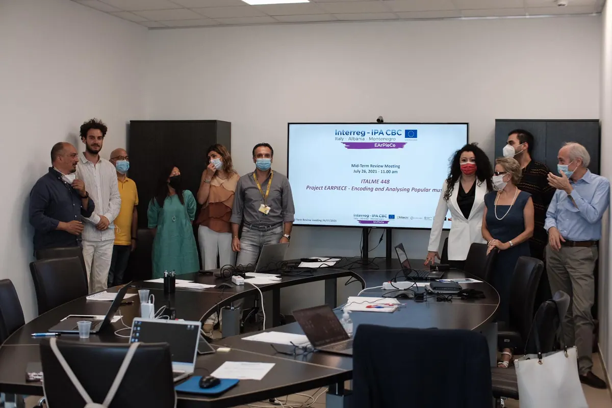 Sastanak partnera projekta EARPIECE u Lečeu, 20. jul 2021.