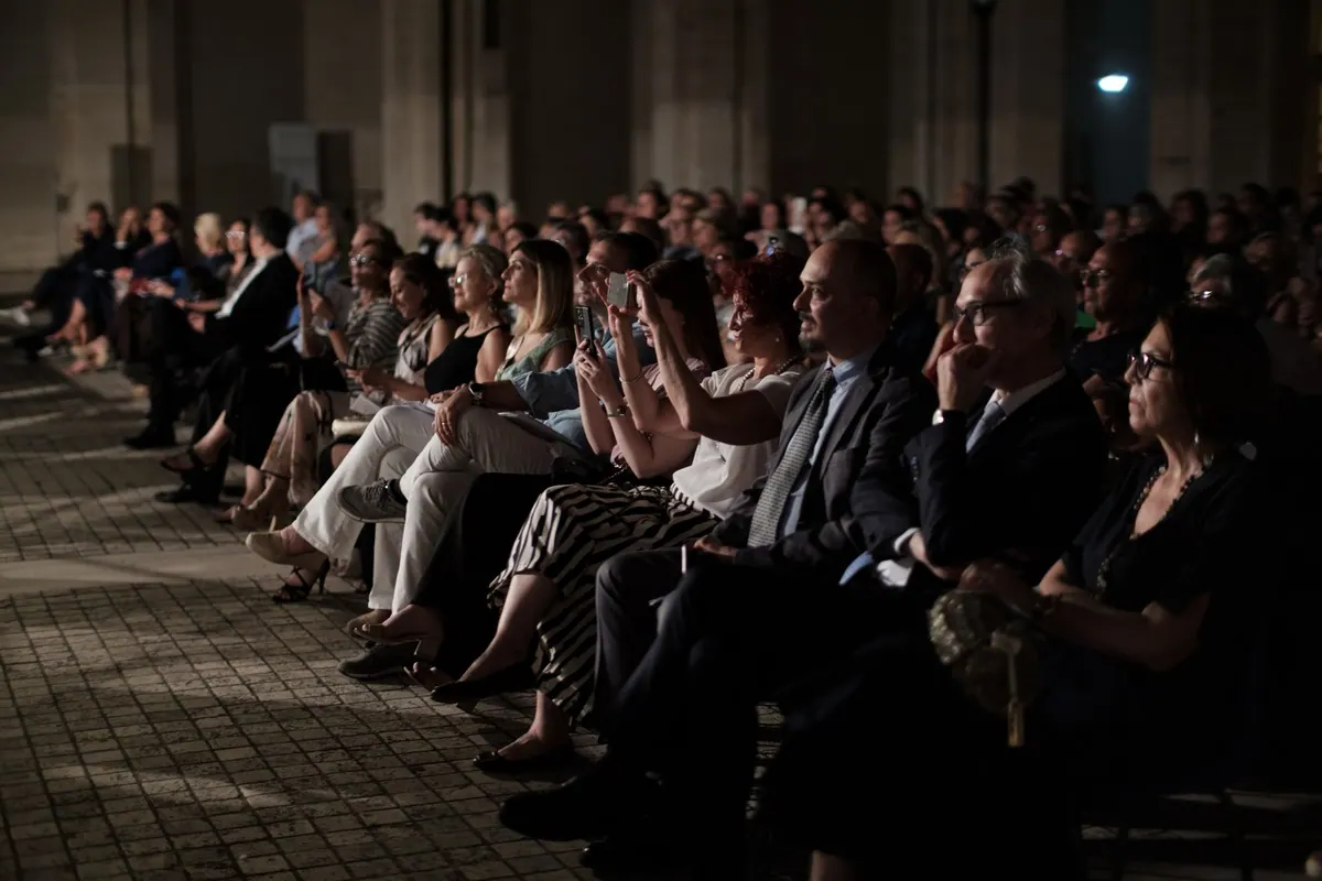 The audience during the evening concert